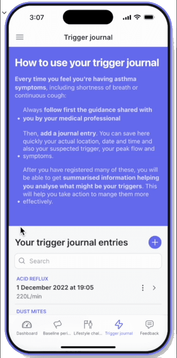 How to use your trigger journal