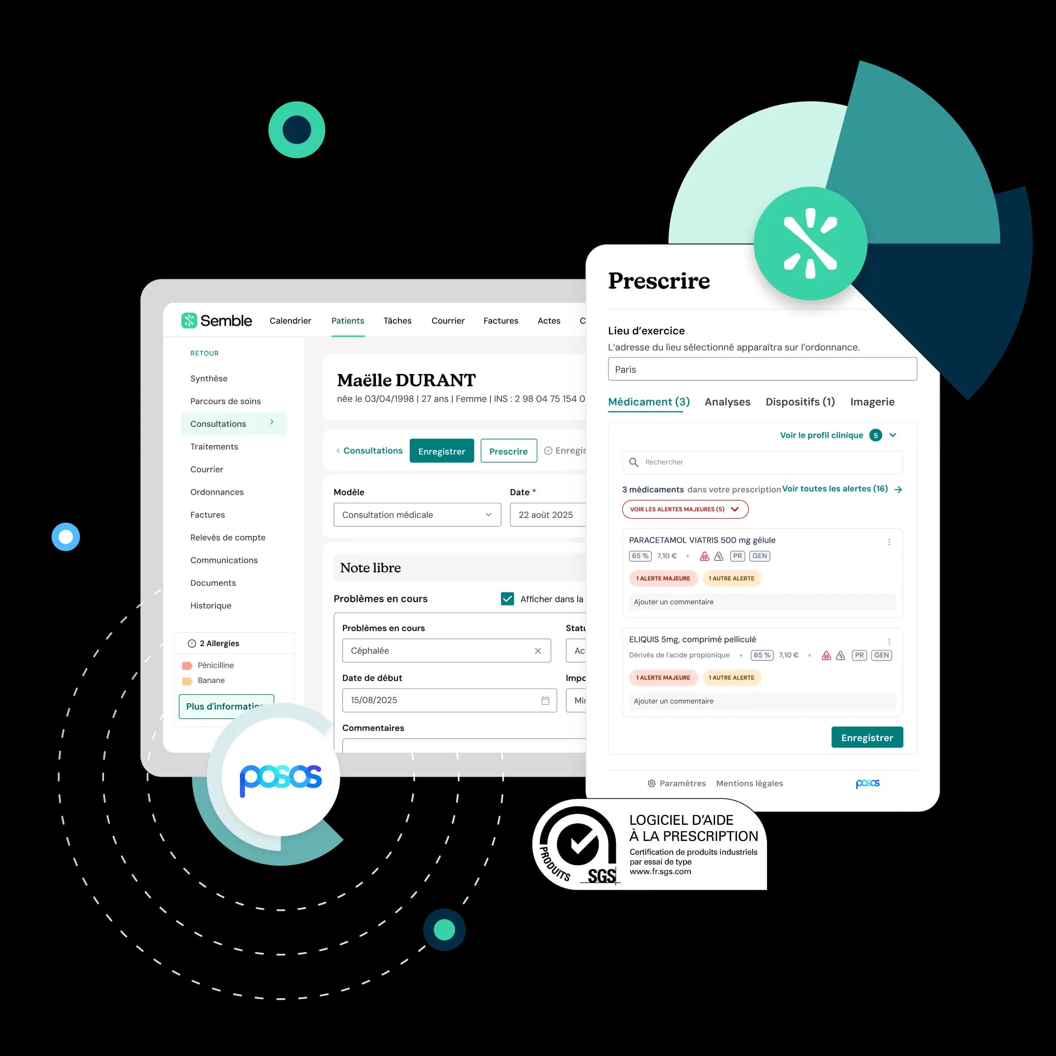 Posos partnership and SGS certification